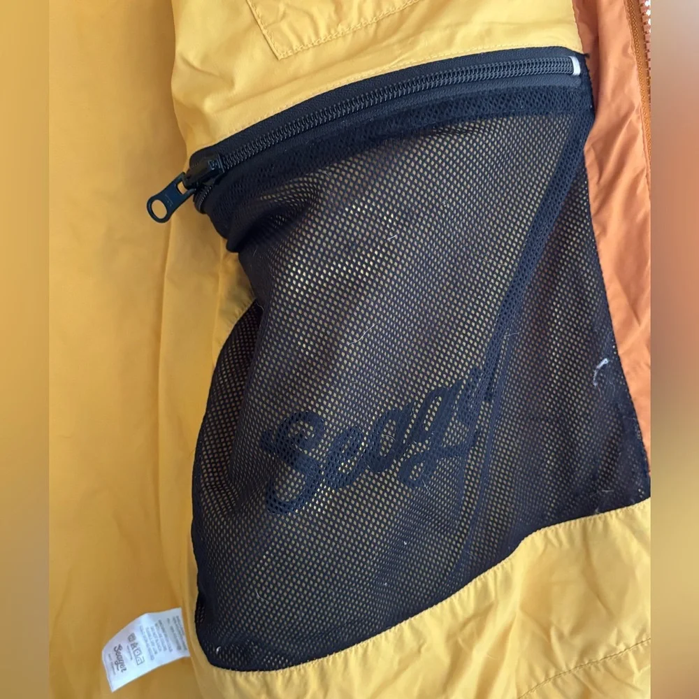 Seager Ruff & Tuff Puff Jacket Orange - Picture 11 of 11